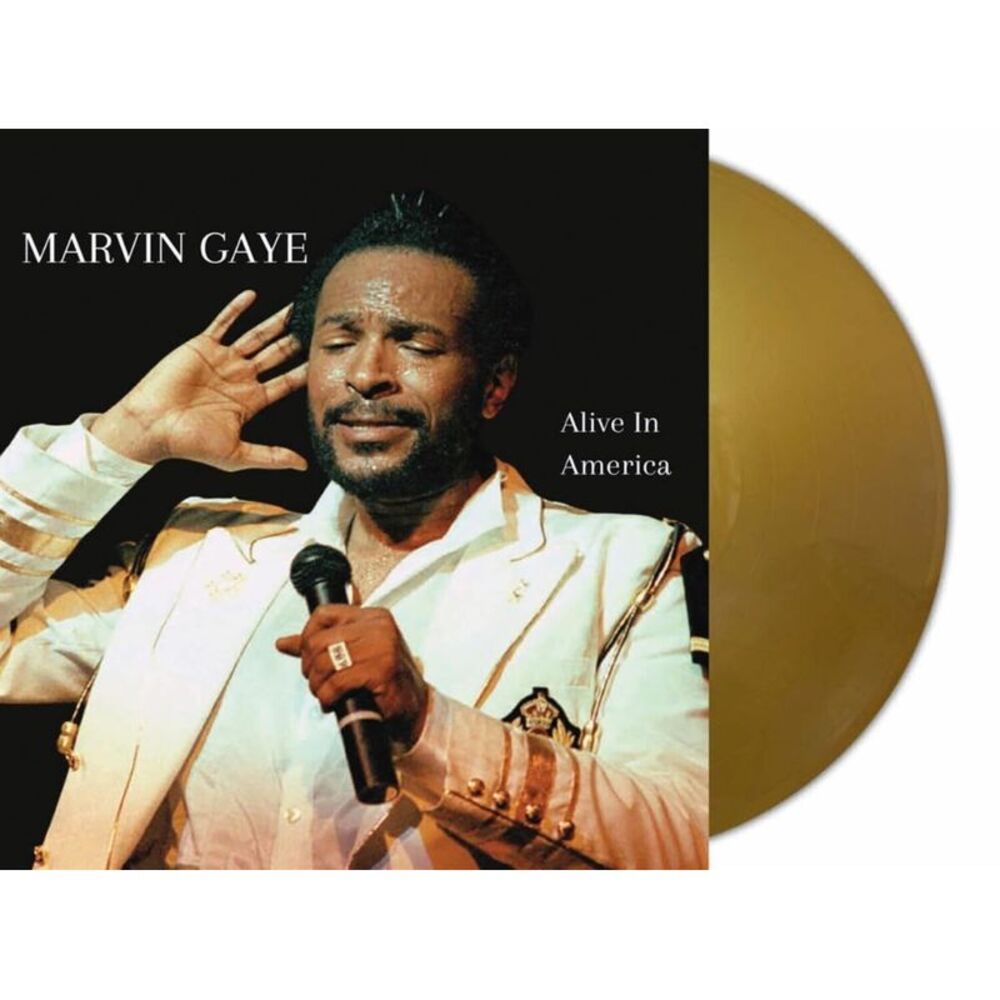 Marvin Gaye - Alive In America  LP LP